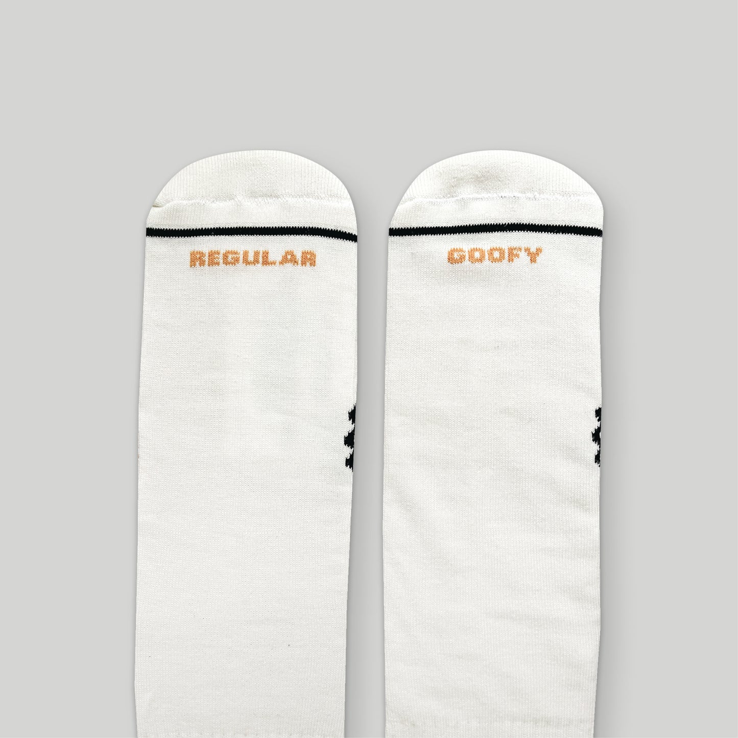 BEACH BREAK BLACK BEIGE SOCKS UNISEX